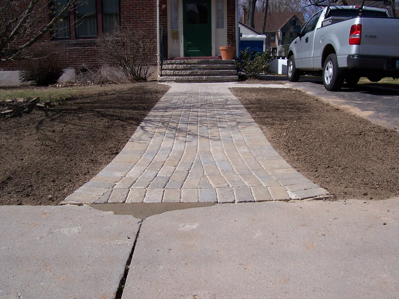 Walkway and patio project
